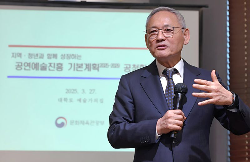 ▲ 유인촌 문체부 장관 문체부제공
