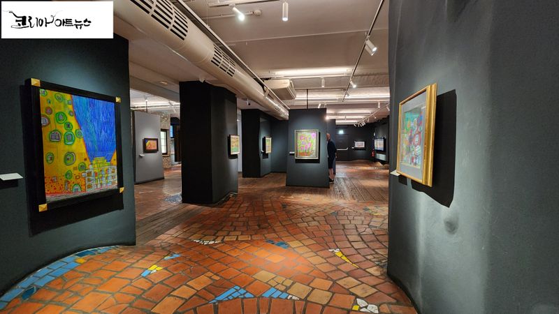 Museum Hunderwasser  전시장 모습 (사진:  김재옵 작가)