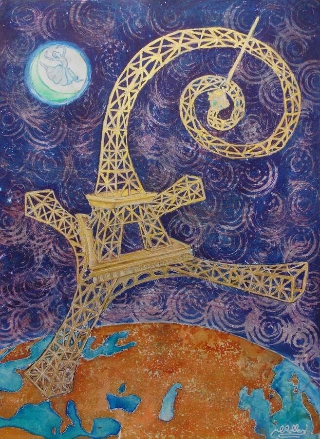 마티유_La diva de Fer_56X76cm_2025