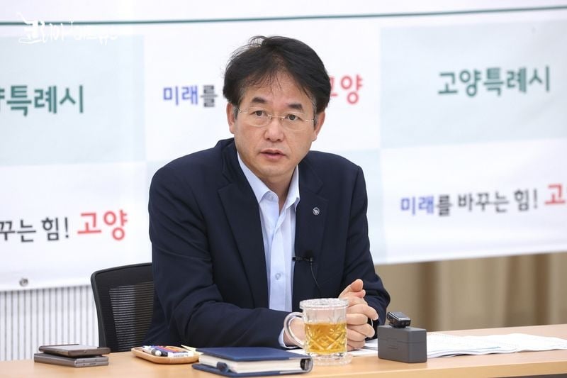 ▲ 이동환 고양시장, 간부회의서 8월 주요업무 점검