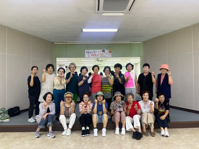 ‘팔팔청춘 에어로빅’ 실버에어로빅