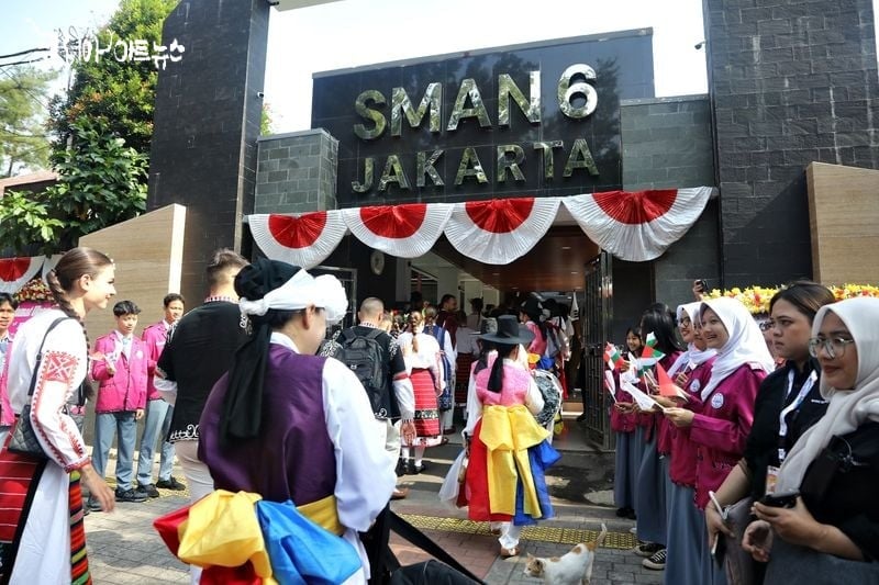 자카르타 주립 SMAN6 고등학교