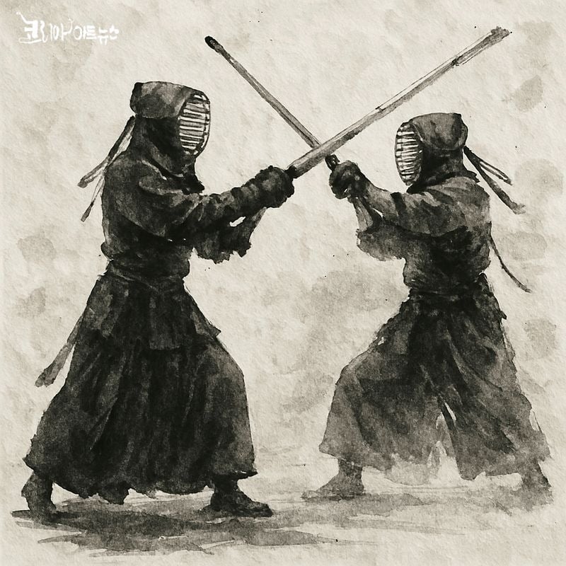 [AI Art] 한국검도연합회 이현진 회장의 "검도인생(劍道人生)" 감성시와 노래