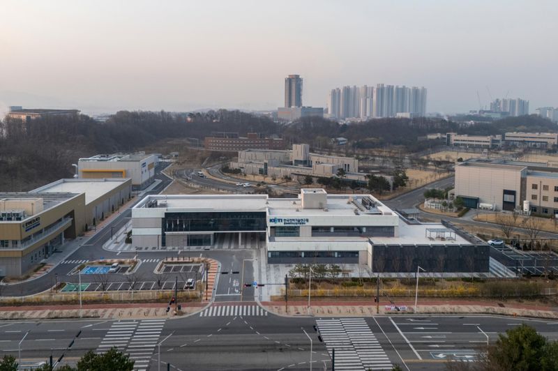 충북배터리산업지원센터 전경