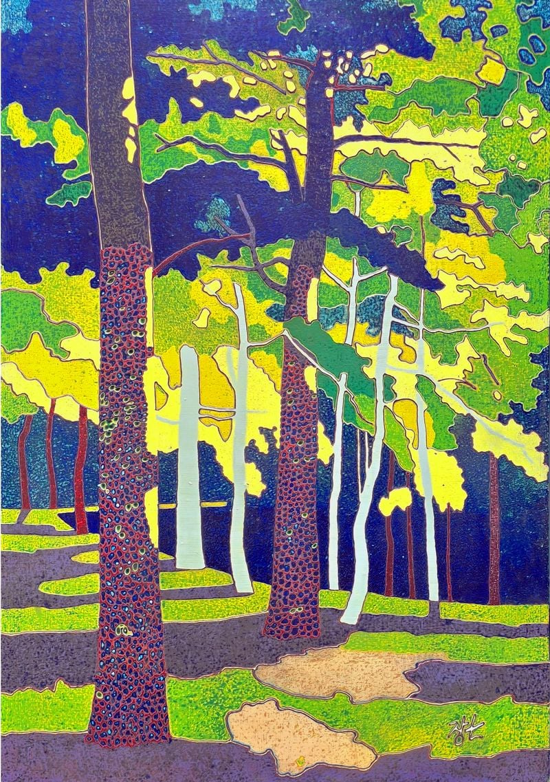 Randomicity-사색1 oil on canvas 130 x 162.2 cm 2025 (이미지 작가제공)