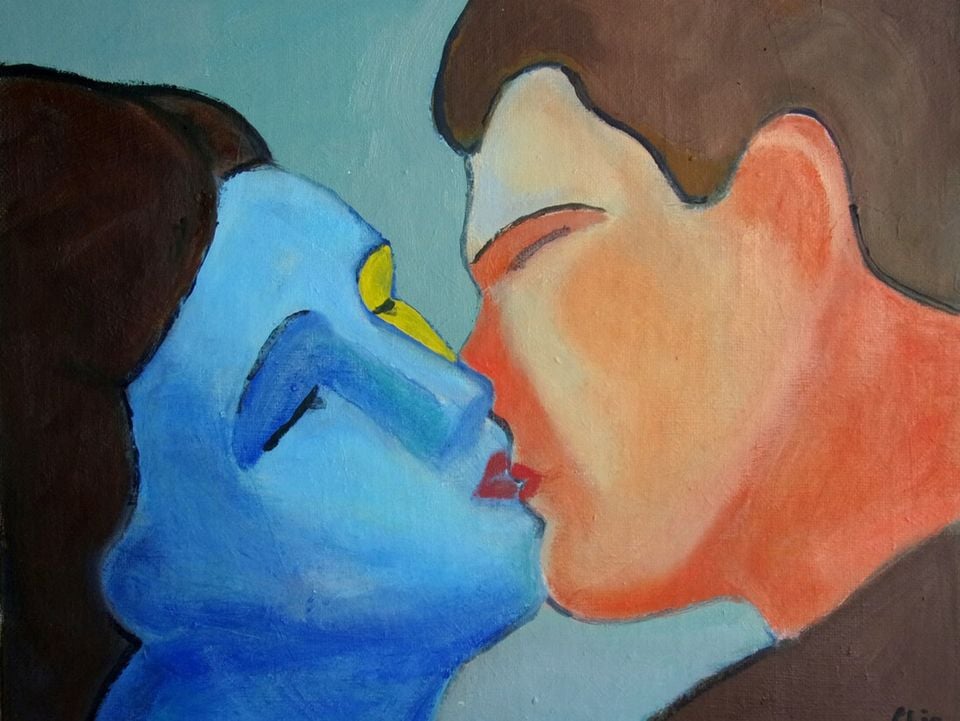 키스 2, 산드라 카아, 2014년, 50x60cm