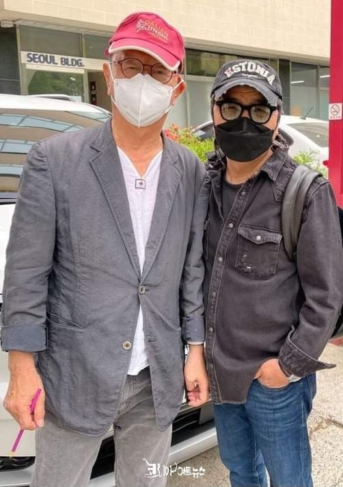좌) 故 전유성, 가수 임지훈.