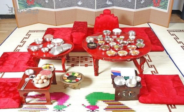 임금님 수라상 재현 사진(사진=한국전통음식연구소 제공))