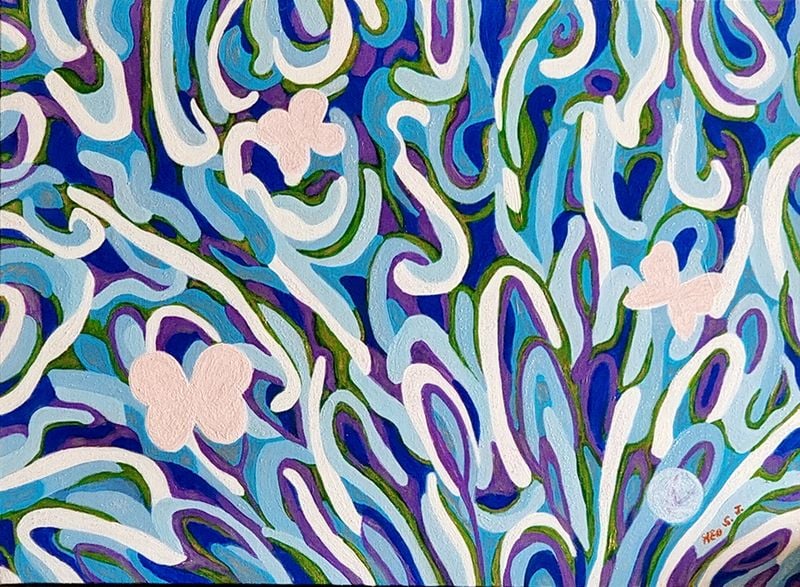 허순자 작, Happy Land/ 53.0x72.7cm