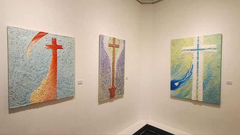 전시장 모습 (사진 : 김재옥 화가)