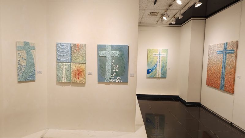 전시장 모습 (사진 : 김재옥 화가)