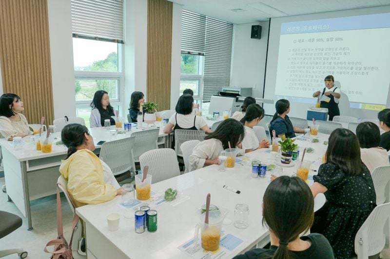 식물과 함께한 태교