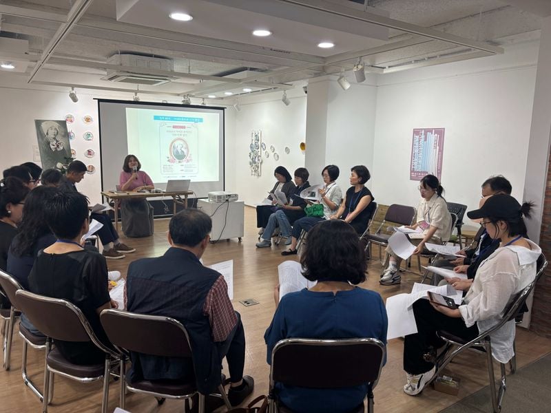 낭독회 8월 진행 풍경