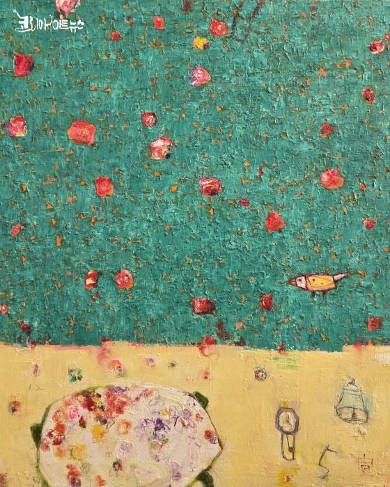 낙화유감   53×65,1cm-사진제공 박주선 작가