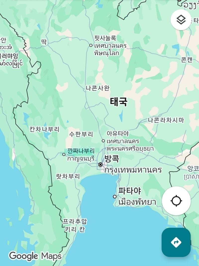 태국지도