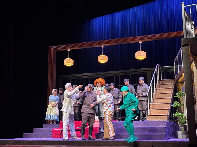 세비야의 이발사 공연모습