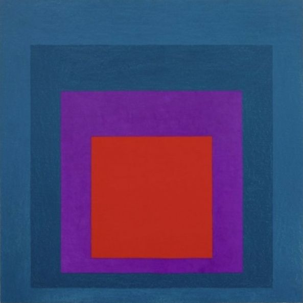 정사각형에 대한 경의, 요제프 알베르스, 1959년