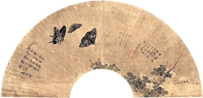 나비, 김홍도 1782년