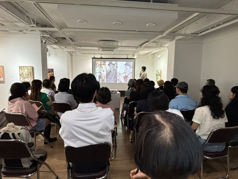 숲속인문학카페 진행사진