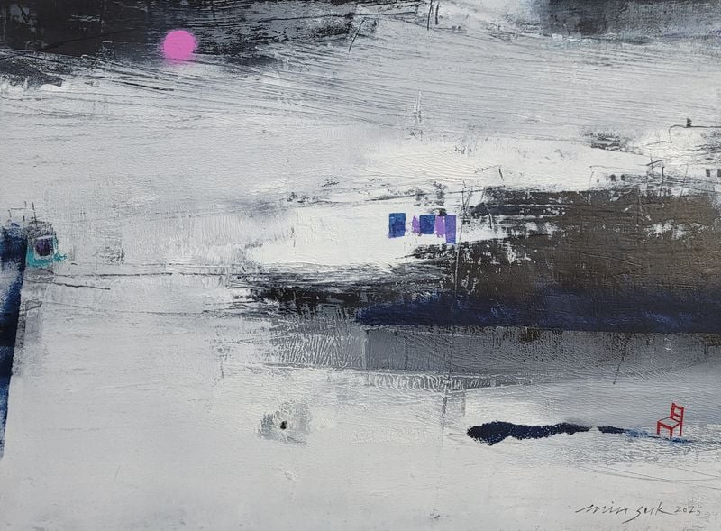 조민숙 기억이 머무는 곳 (72.5×53.0cm oil on canvas 2025) (이미지 작가제공)