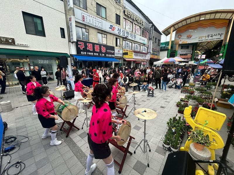 우리동네 문화장날 음성 무극시장 공연