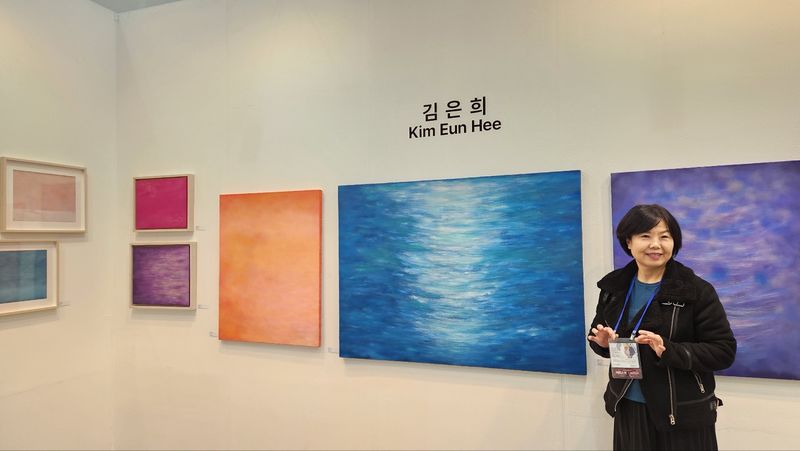 김은희 작가 작품 (사진 : 김재옥 화가)