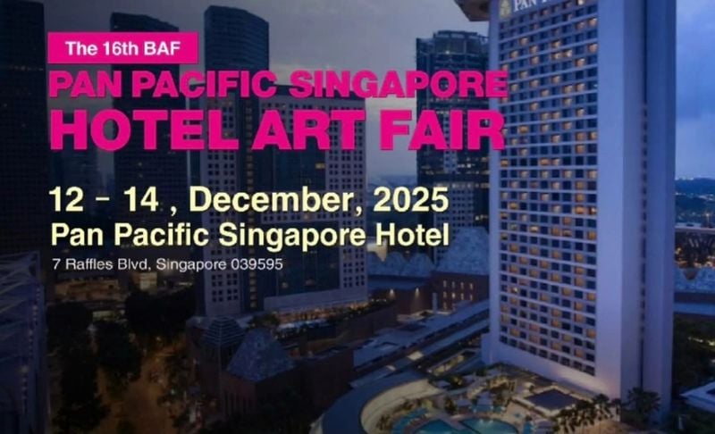 싱가폴 뱅크아트페어 홍보포스터 
