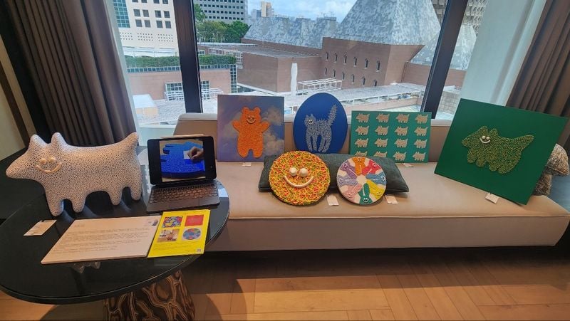 6층 일본 전시룸 모습 (사진 : 김재옥 화가)