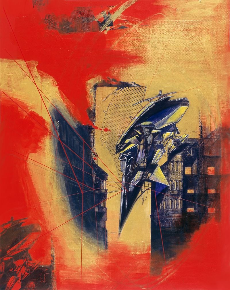 정재은_Interval 208_116.8x91cm Mixed media on canvas 2019 (사진=8번가 갤러리 제공)