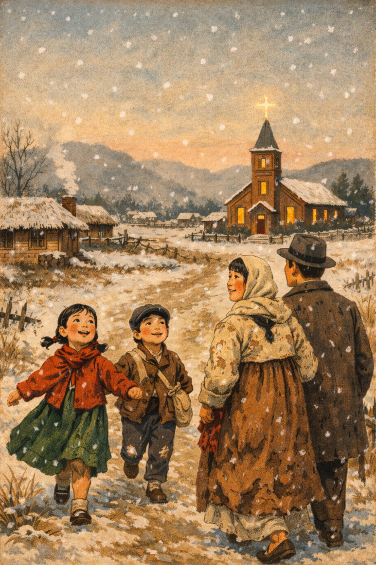 교회 가는 길, AI(T.Y.B.Lee   Ph.d), 2025년