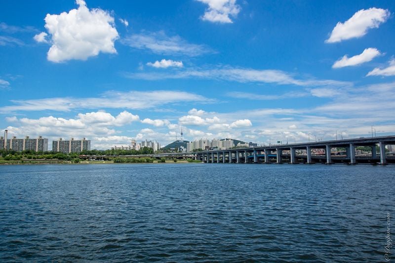 한강-반포교 일대(사진출처-digipine.com)