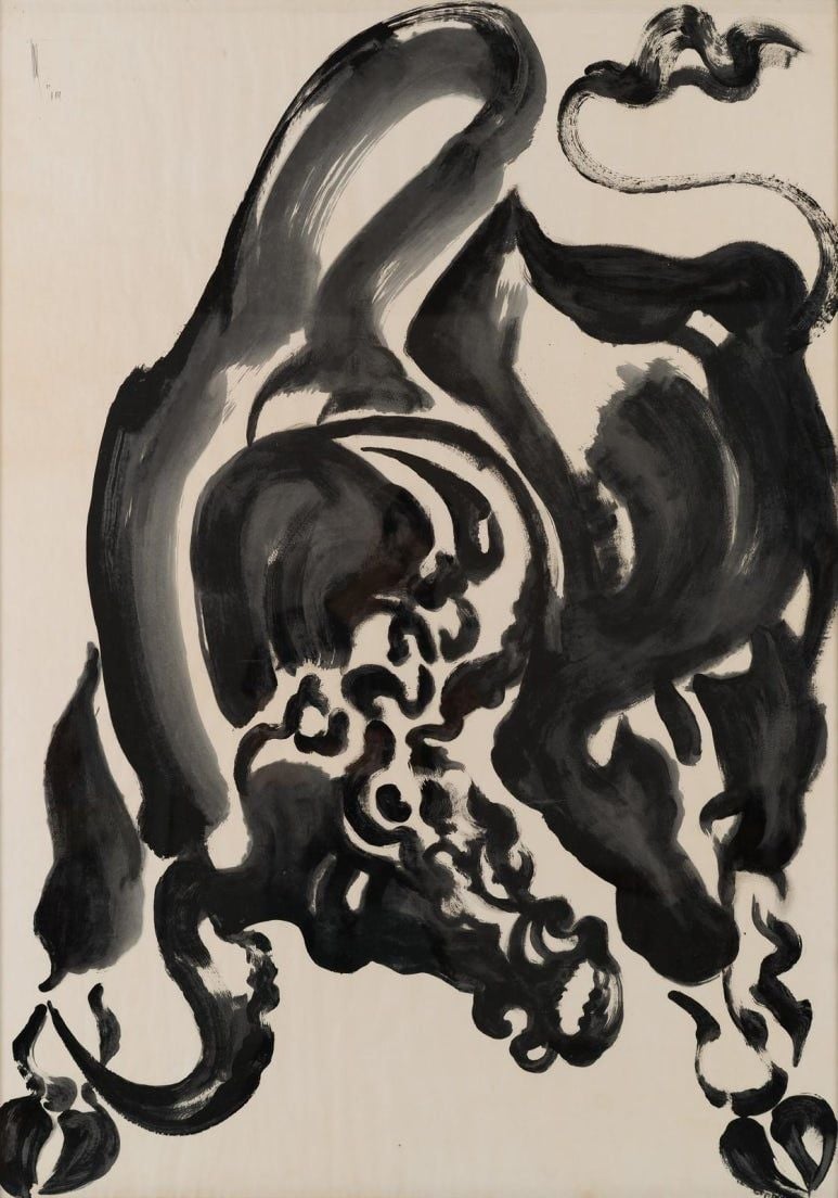 황소, 타완 투차니, 1937년, 79.5 x 109.5cm