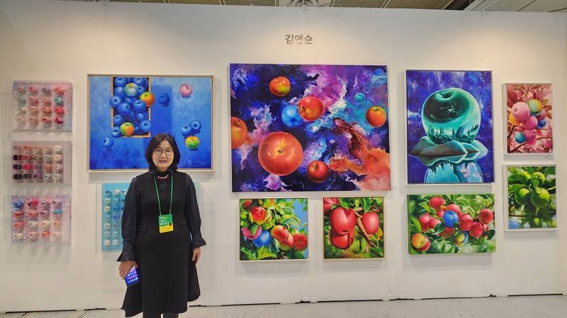 김연순 작가 (사진: 김재옥화가)