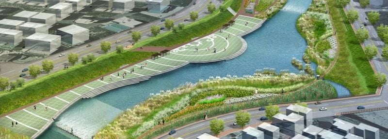 방서 친수공원 조감도