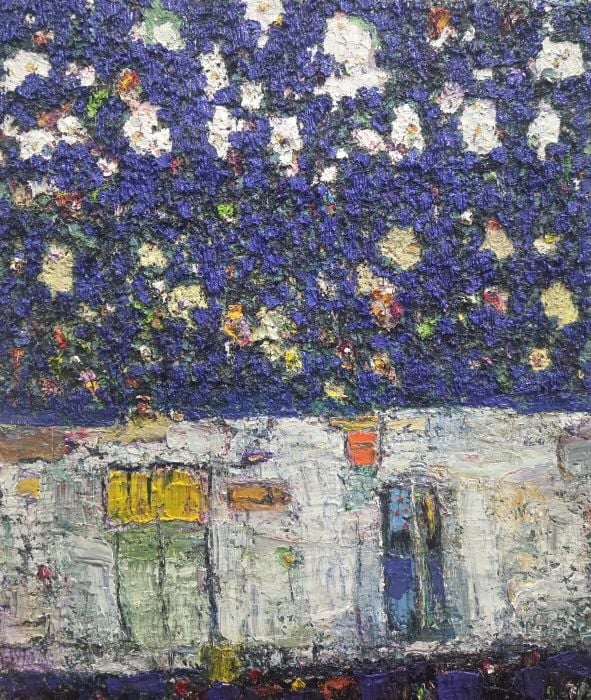 낙화유감 45×53cm Oil on Canvas-사진제공 박주선 작가