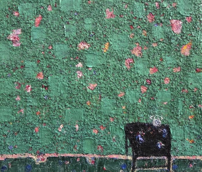 낙화유감 53×45cm Oil on Canvas-사진제공 박주선 작가