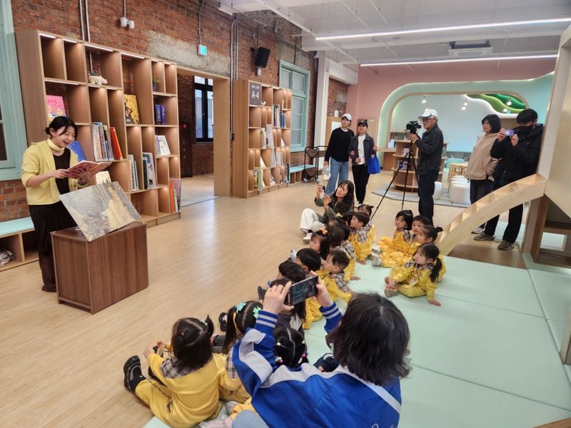 ‘정원 이야기 보따리’ 교육 진행 사진