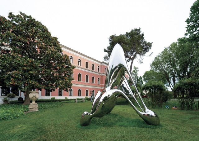 Organism-Cloud 2020-1, Stainless steel, 310x300x400cm, 800kg, 2020