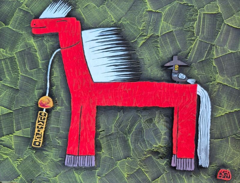 미동산수목원 특별기획전 「결 위에 흐르는 시간_최재영 <희망을 싣고>