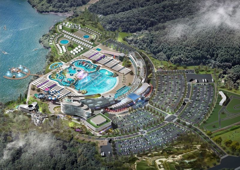 관광시설 예상조감도