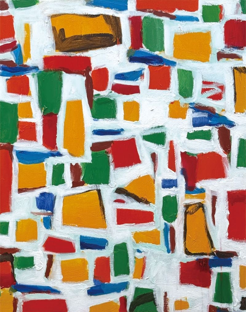 Untitled, 2026, Mixed media on canvas, 90.9x72.7cm.j