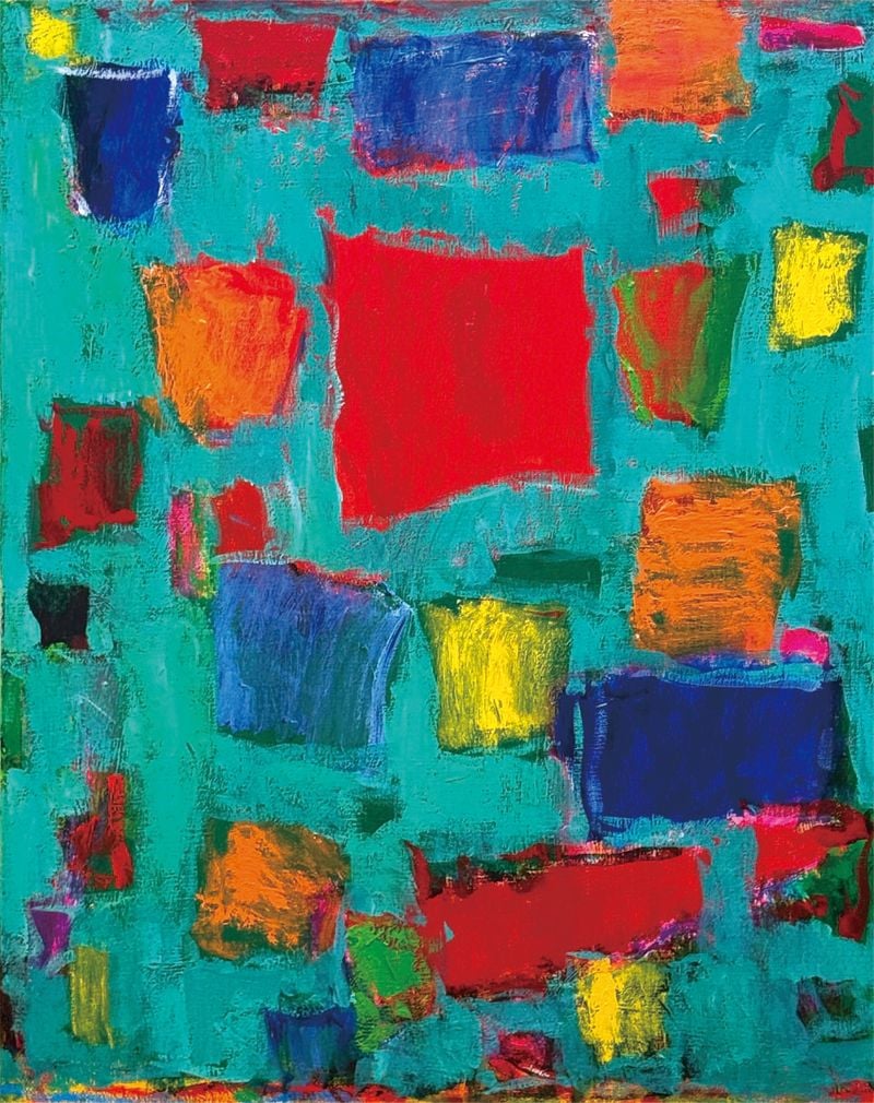 Untitled, 2024, Mixed media on canvas, 90.9x72.7cm