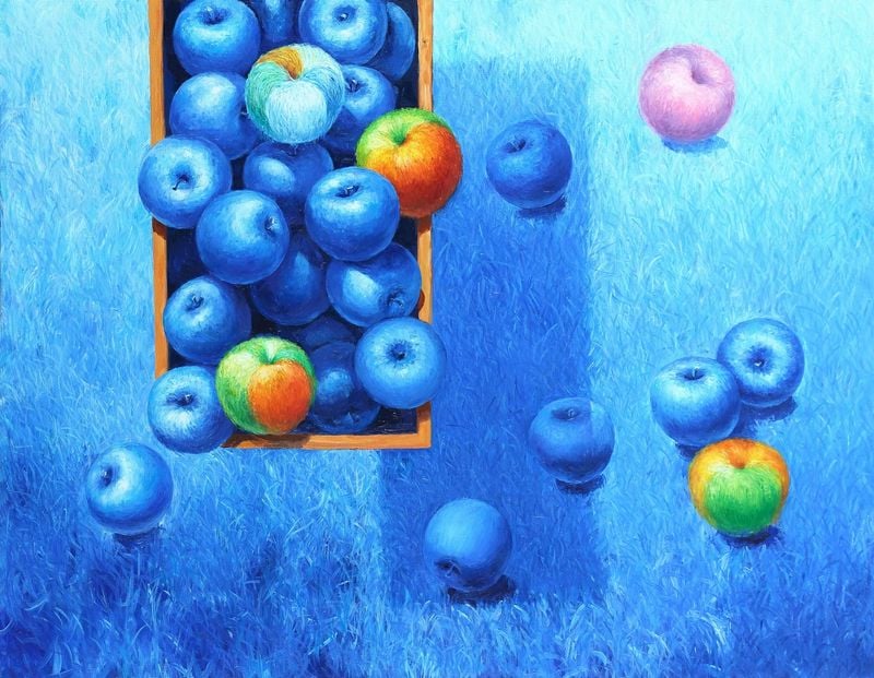 I'm Standing here (116.8 cm×91cm ,Oil on canvas ,2025년)