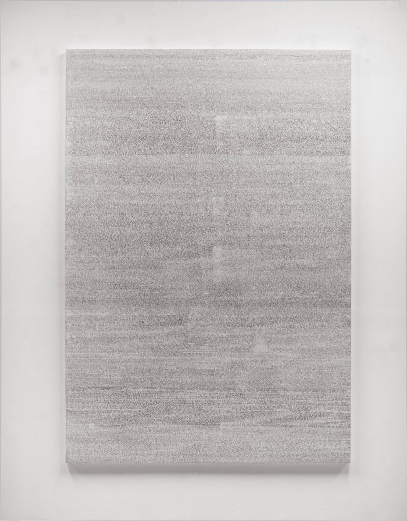 Monolougue, ballpoint pen on paper, 112 x 162cm, 2025