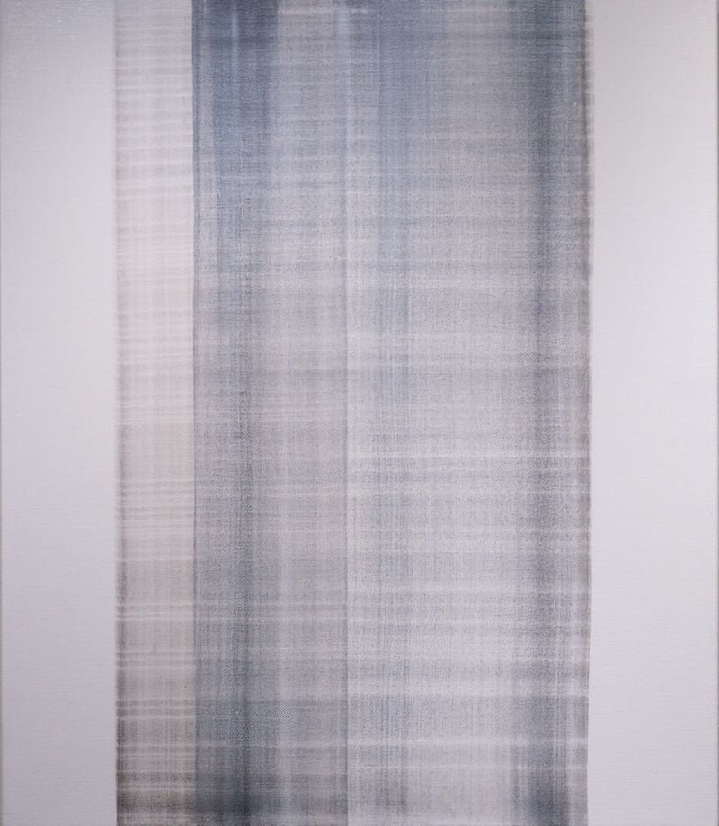 Sonnet, Inkstick on canvas, 53 x 46 cm, 2026