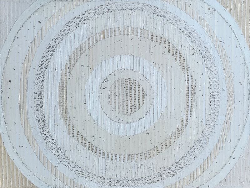 緣- karma #4 한지 collage 116x91cm 2026