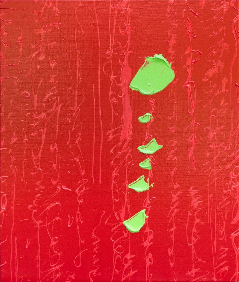 Untitled, Acrylic on canvas ,45.5.x37.9cm, 2026