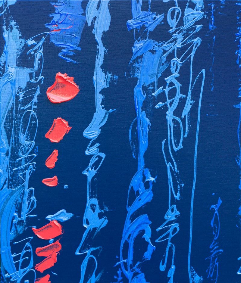 Untitled, Acrylic on canvas , 45.5.x37.9cm, 2026