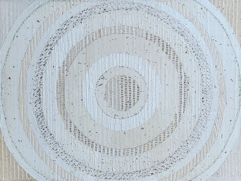 緣- karma #4 한지 collage 116x91cm 2026