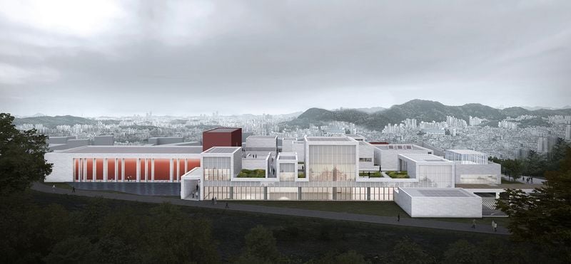 국립한국문학관 조감도